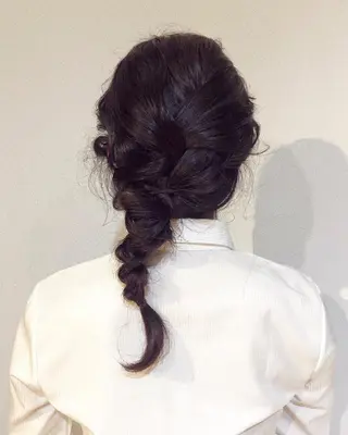 ロング カラー ヘアアレンジ spooopy所属・🕊大垣 めぐみ🕊のヘアスタイル