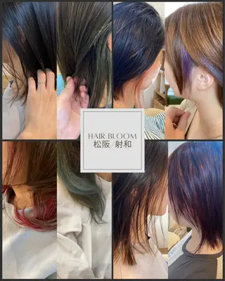 カラー 西村 雄介のヘアスタイル