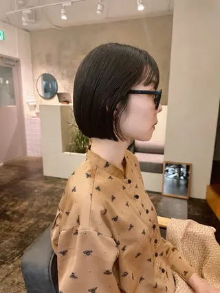 ショート yupi🐈⬛ レイヤー/パーマのヘアスタイル