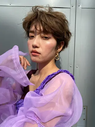 カラー GOBUN NO ROKU【ゴブンノロク】所属・住田悠紗/ カットモデル募集中のヘアスタイル