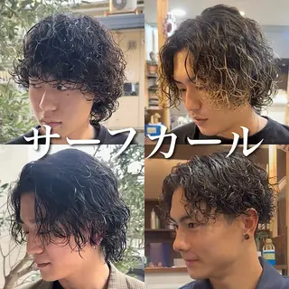 パーマ メンズ 年間2000名担当◎ パーマ職人/仲原佑樹のヘアスタイル