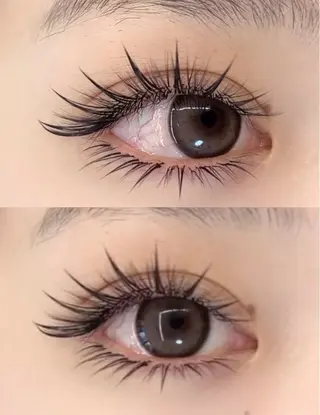 マツエク・マツパ Mirai‘beauty salon新大久保店所属・LEDアイラッシュ みらいサロンのマツエク・マツパデザイン