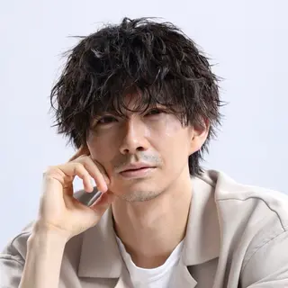 パーマ メンズ メンズ特化/パーマ/ ブリーチ/福島 千颯のヘアスタイル