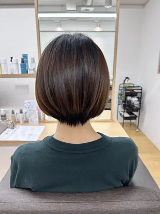 ショート タカムラ ミイユのヘアスタイル