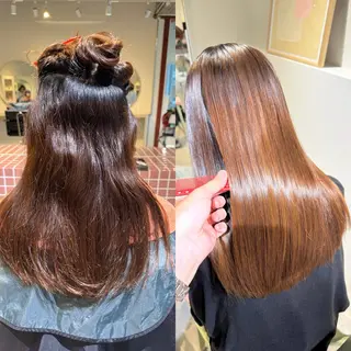 ロング 髪質改善スペシャリス ト長尾勇弥/梅田中津のヘアスタイル