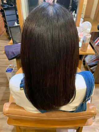 セミロング 林 花鈴🐇🌸のヘアスタイル