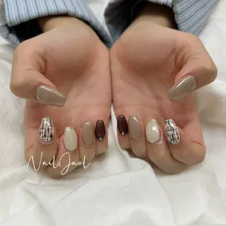 ミディアム nail jaol池袋店所属・ネイルJaol 池袋のネイルデザイン