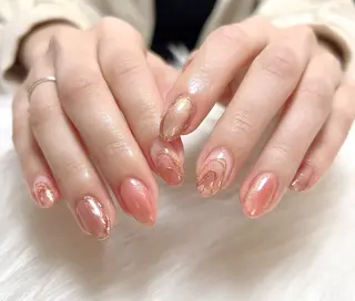 セミロング cattleya nailのネイルデザイン