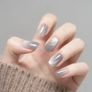 ネイル ATULA Nail 💅チップ長さだしのネイルデザイン