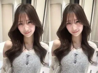 ロング 🎀透明感ブラウ ンshizuka🎀のヘアスタイル