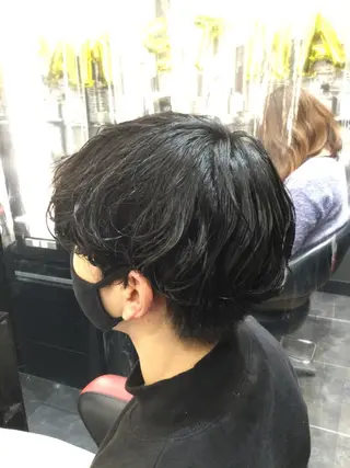 パーマ メンズ Annon プライベートサロンのヘアスタイル
