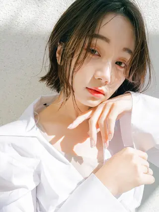 ミディアム 髪質改善縮毛矯正✨ ナリタユウヤのヘアスタイル