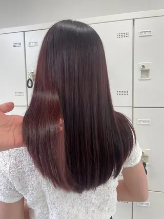 セミロング MOE 福岡韓国ヘア✧︎のヘアスタイル