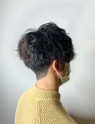 メンズ 🌷横浜/レイヤー /艶カラー🌷のヘアスタイル