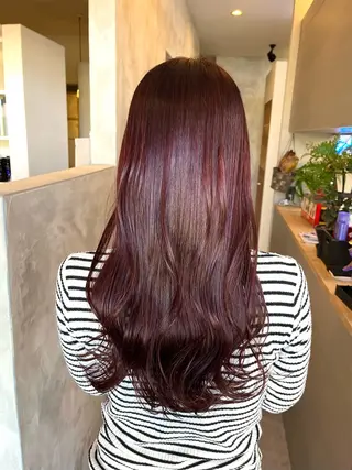 ロング カラー Salon de  COCO所属・Yuka /ツヤカラー✨のヘアスタイル