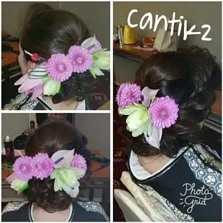 ヘアアレンジ vi viのヘアスタイル