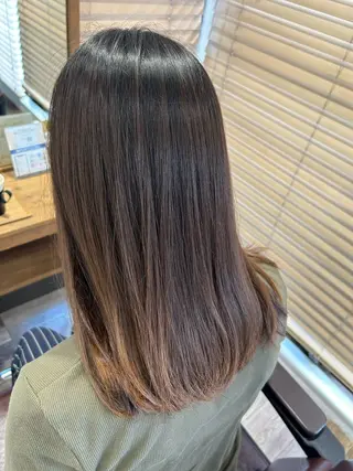 ミディアム GO TODAY SHAiRE SALON所属・美髪矯正/ LISAのヘアスタイル