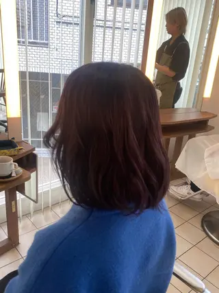 ミディアム カラー ヘアアレンジ 🌱エシカル🌱 松原大将のヘアスタイル
