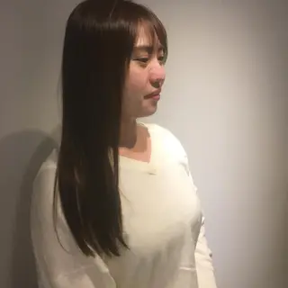 ロング カラー しのはら まどかのヘアスタイル