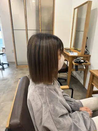 ミディアム けー すけのヘアスタイル