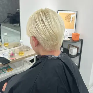 カラー メンズ 🥀YUIHA🥀 テザインカラー♥のヘアスタイル