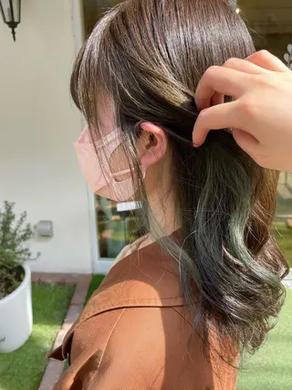 カラー newi梅田🫧韓国 ヘア🫧sakiのヘアスタイル