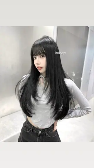 ロング イメージア鷺沼店所属・ɪᴍᴀɢᴇ-ᴀ ᴍɪʏᴀのヘアスタイル