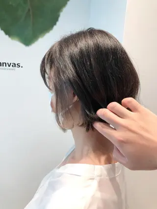 ショート カラー ✨上品可愛い 垢抜けカラー/後藤✨のヘアスタイル