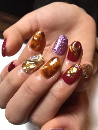 ネイル 高山 歩美のネイルデザイン