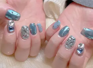 ネイル 💙羽生 彩光💙のネイルデザイン