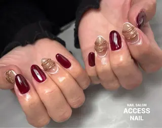 ネイル access nailのネイルデザイン