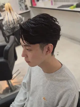 メンズ ショート Lapis 名古屋駅前店所属・LEN名古屋/パーマ 海外ヘア/メンズ特化のヘアスタイル