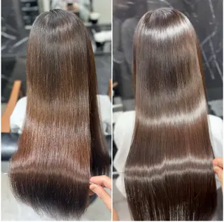 ロング JIN|乾かしただけ 美髪矯正本格髪質改善のヘアスタイル