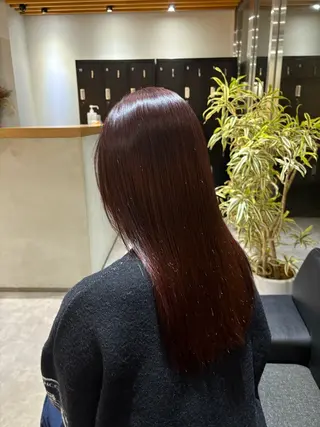 カラー 🌿レイヤー/暖色/ 艶カラー/Rukiのヘアスタイル