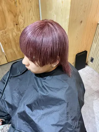 カラー メンズ メンズブリーチカラー /パーマ ごーた立川のヘアスタイル