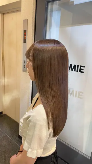 ロング カラー HOMIE TOKYO所属・Jun/ 渋谷のヘアスタイル