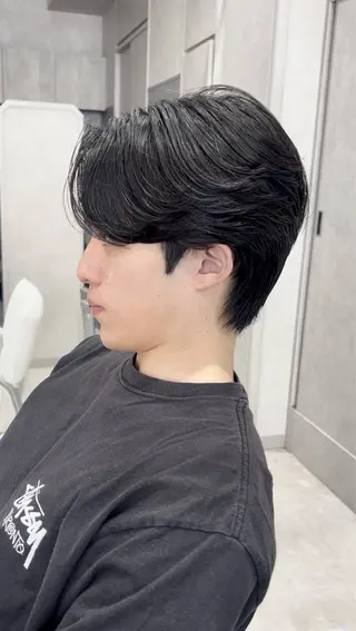 メンズ 【メンズ縮毛矯正】 kanata/溝の口のヘアスタイル