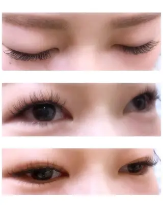 マツエク・マツパ 保子 祐里香のヘアスタイル