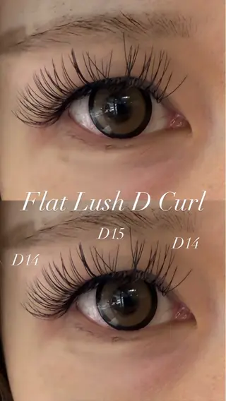 マツエク・マツパ Tripod所属・Tripod しおんのマツエク・マツパデザイン