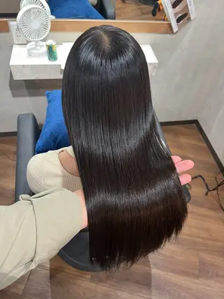 セミロング LandS  barber &beauty所属・髪質改善特化 長澤友哉のヘアスタイル