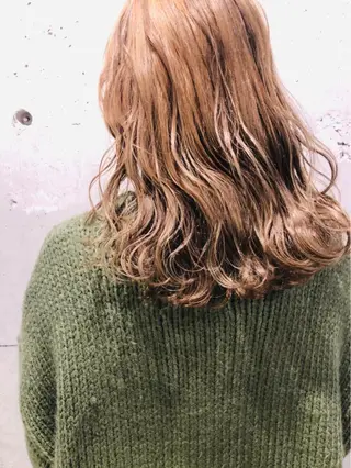 ミディアム カラー ヘアアレンジ Rene'所属・当日予約⭕️ JUNYAのヘアスタイル