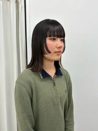 ミディアム カラー キッズ オトナヘア🌸 harukaのヘアスタイル