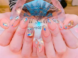 ネイル 長さだし専門店 M2　rikaのネイルデザイン