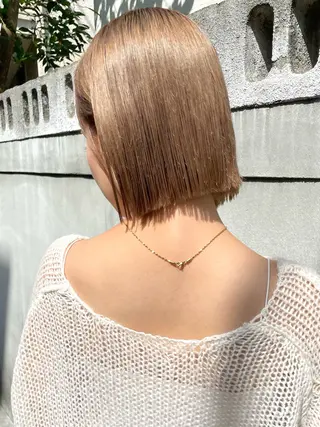 ショート オーガニックカラー/ 表参道/ルカのヘアスタイル