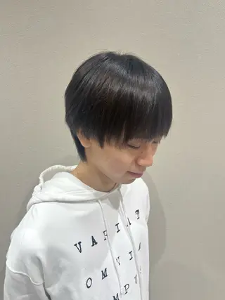 パーマ メンズ Ken 縮毛矯正/韓国風ヘアのヘアスタイル