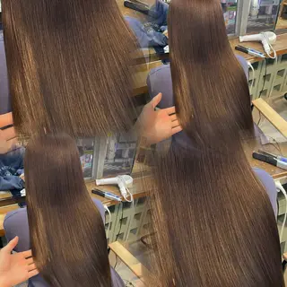 カラー Palio by collet所属・ブリーチなしカラー/ 髪質改善/田中優のヘアスタイル