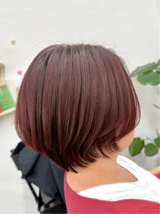 ショート ANNA🐾 艶カラー/水素カラーのヘアスタイル