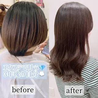 ロング 新宿/韓国ヘア 中明度カラー/かやのヘアスタイル