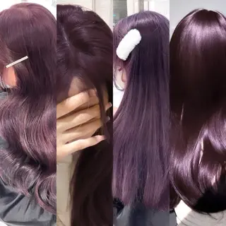 ロング カラー ヘアアレンジ 𝘳𝘺𝘰𝘬𝘢 髪質改善／ブリーチのヘアスタイル