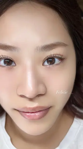 マツエク・マツパ Felicie＊ Sayakaのマツエク・マツパデザイン